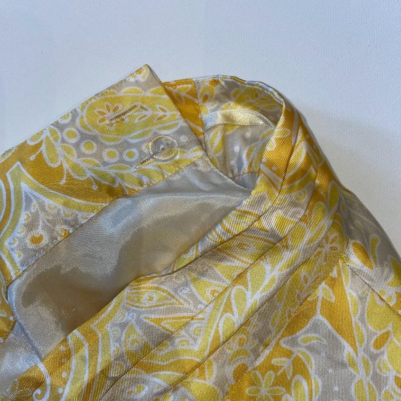 Lily Pultizer 100% Silk Pattern Skirt - Picture 3 of 4